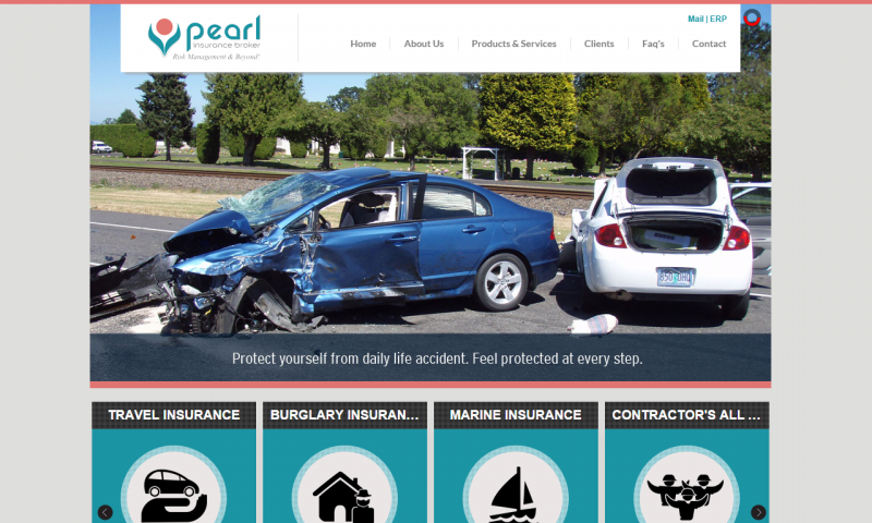 Pearl Insurance Broker - website screenshot_3