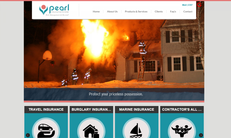 Pearl Insurance Broker - website screenshot_4